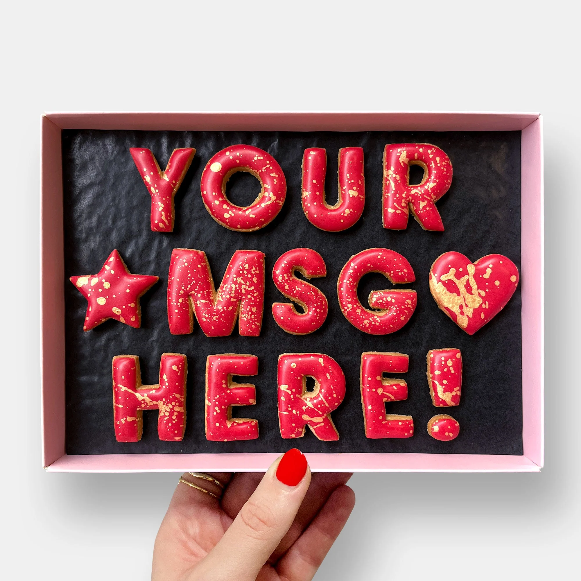 Personalised Custom Iced Cookie Message Box (14) - Image 5
