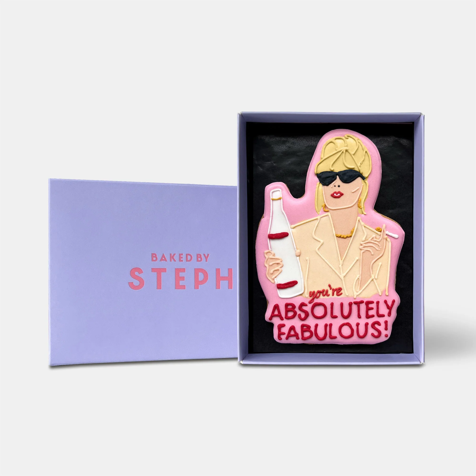 You're Absolutely Fabulous Thank You Letterbox Iced Cookie - Image 3